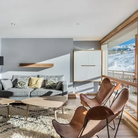 Appartement Renove 6 Pers, Acces Direct Pistes, Terrasse, Wifi A Courchevel - Fr-1-563-32 Apartmán *