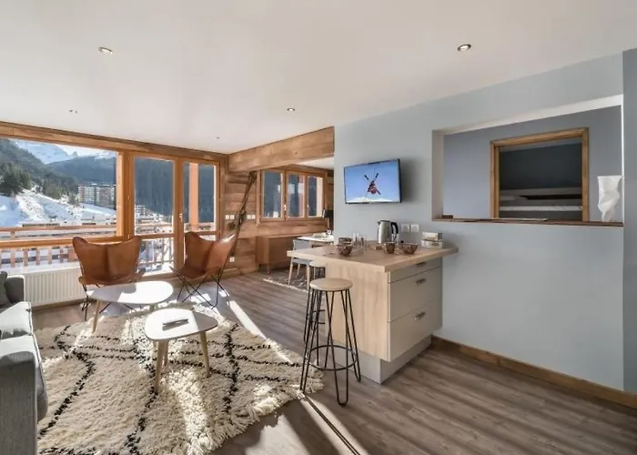 Appartement Renove 6 Pers, Acces Direct Pistes, Terrasse, Wifi A Courchevel - Fr-1-563-32 Courchevel